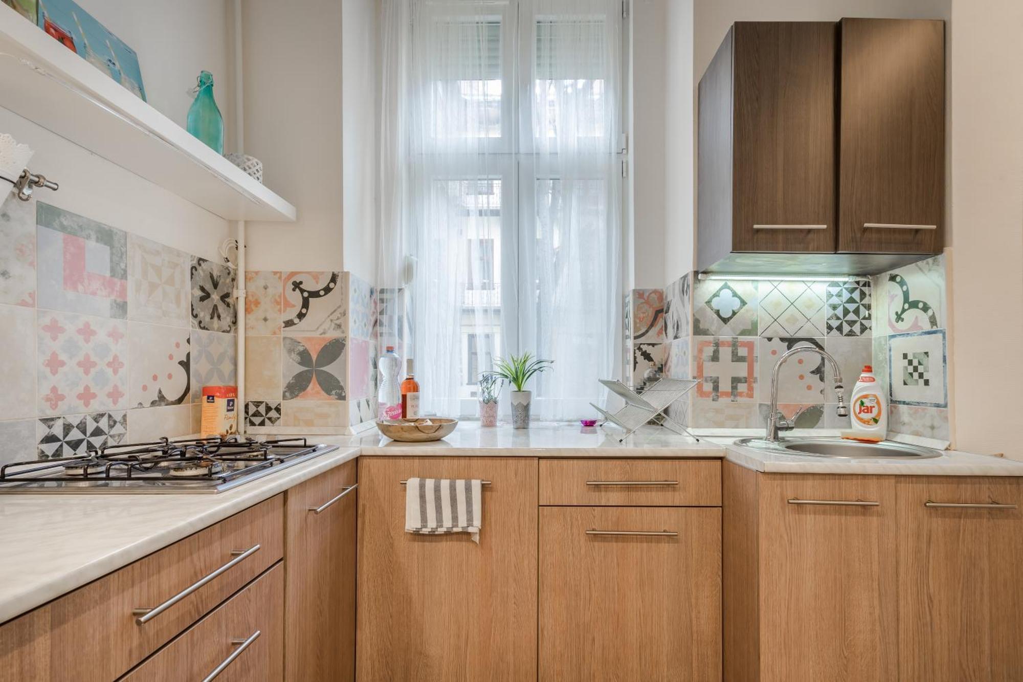 Bpr Stylish Mosaic Home With Terrace Budapest Exterior foto